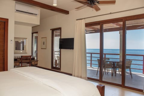 Villa, 2 Bedrooms, Private Pool, Ocean View | Egyptian cotton sheets, premium bedding, pillowtop beds, in-room safe