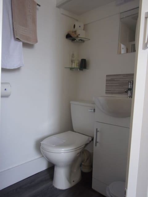 Twin Room, Ensuite, Harbor View | Bathroom | Free toiletries, hair dryer, towels, toilet paper