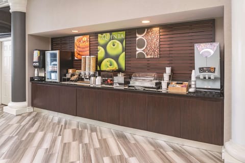 Free daily self-serve breakfast