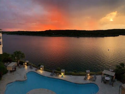 Big Patio with Lake Views