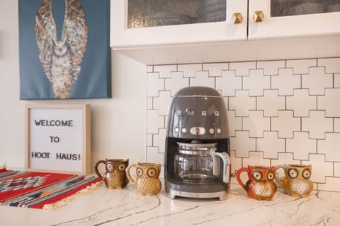 Coffee owls on standby