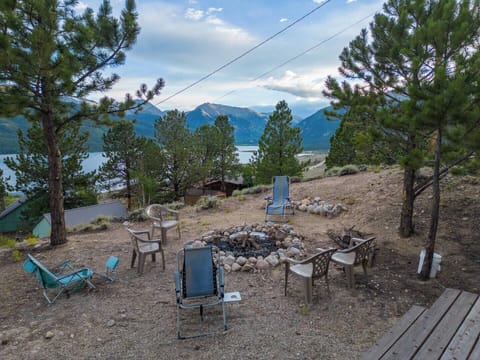 Unwind by the fireside with our backwoods style firepit, providing the perfect focal point for evenings under the stars.