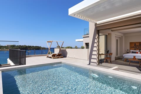 Amber Suite with Plunge Pool & Sea View | Terrace/patio