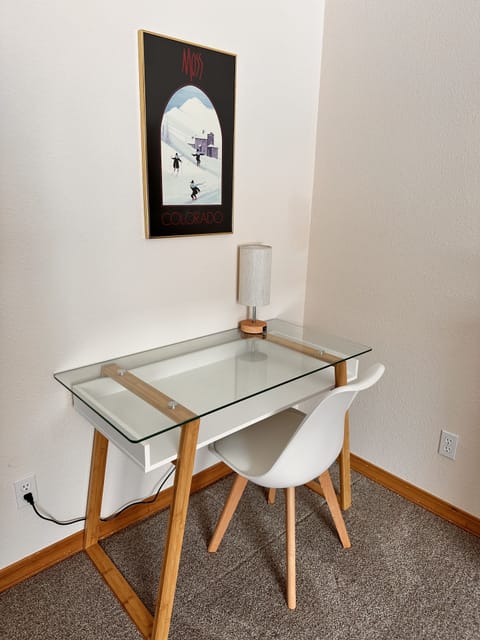 Work Area in Main Floor Master Bedroom