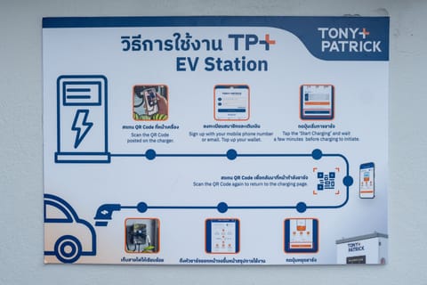 Electric vehicle charging station