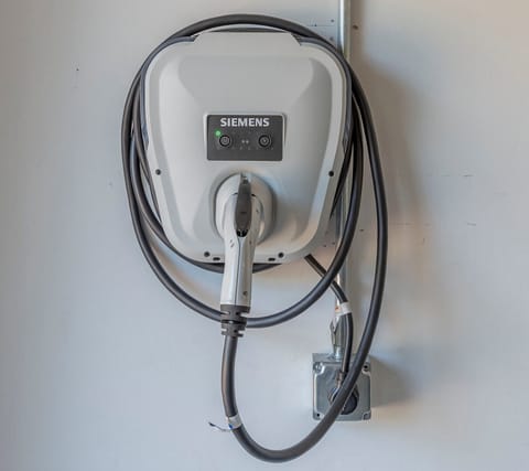 EV Charger in the Garage