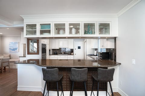 Unit A Kitchen Bar Top Island