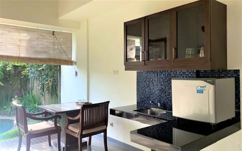 One Bedroom Pool Villa | Private kitchen | Coffee/tea maker, electric kettle, paper towels