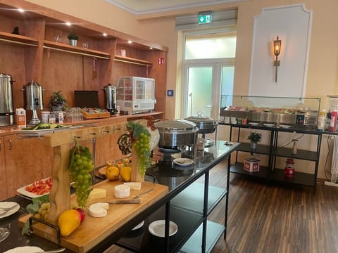 Daily buffet breakfast (EUR 12.50 per person)