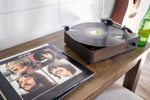 Put your records on.