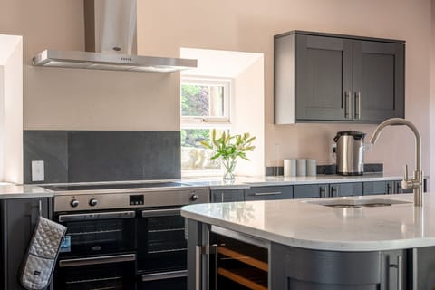 The kitchen at Meadow Barn, Yorkshire