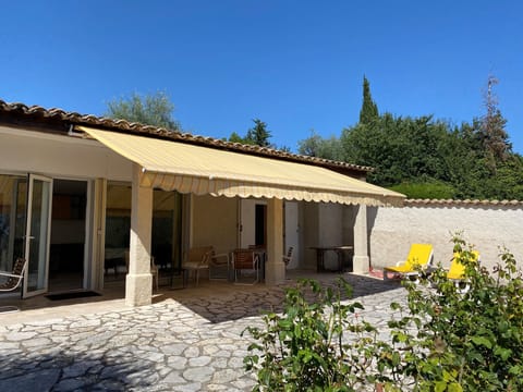 Lovely large, partly covered patio and terrace