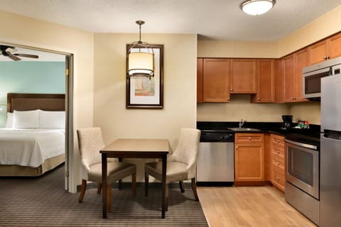 Suite, 2 Bedrooms, Non Smoking | Private kitchen | Full-size fridge, microwave, stovetop, dishwasher