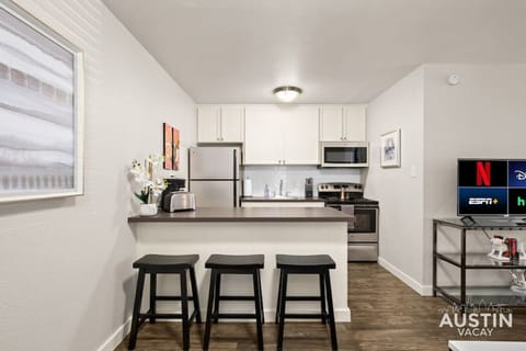 Fully equipped kitchen with all the essentials