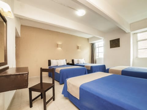 Standard Quadruple Room, Multiple Beds | Iron/ironing board, free WiFi, bed sheets