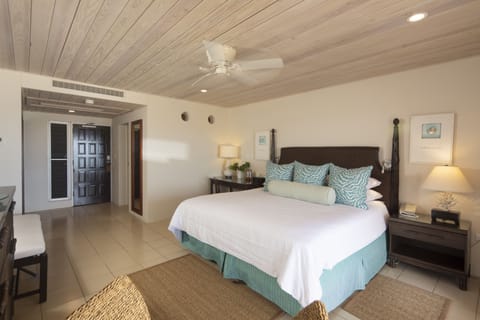 Deluxe Room, Terrace, Beachfront (Ground Floor) | Hypo-allergenic bedding, minibar, in-room safe, desk
