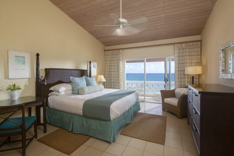 Deluxe Room, Beach View | Hypo-allergenic bedding, minibar, in-room safe, desk