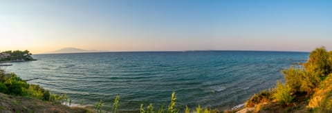 On the beach