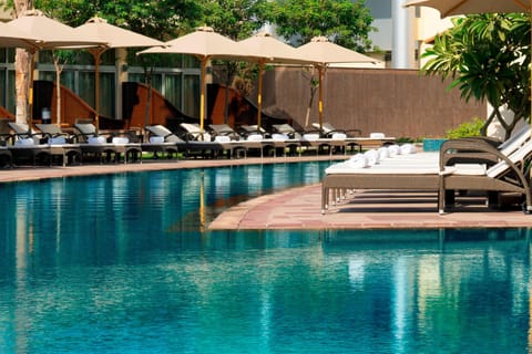 Outdoor pool, open 8:00 AM to 6:00 PM, cabanas (surcharge)