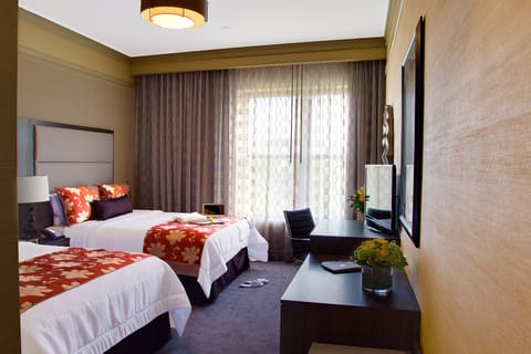 Superior Room, 2 Queen Beds | Premium bedding, in-room safe, individually decorated