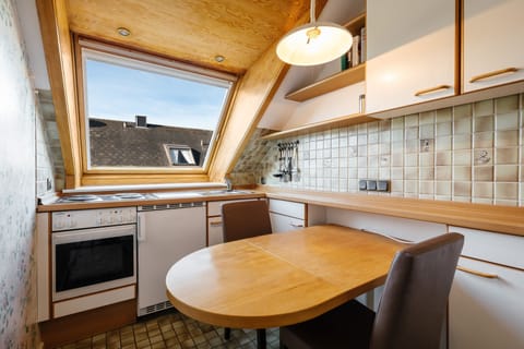 Apartment, 1 Bedroom, Balcony | Private kitchen | Fridge, espresso maker, coffee/tea maker