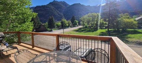 Imagine waking up to Cascade Falls and the Amphitheater from your private deck!