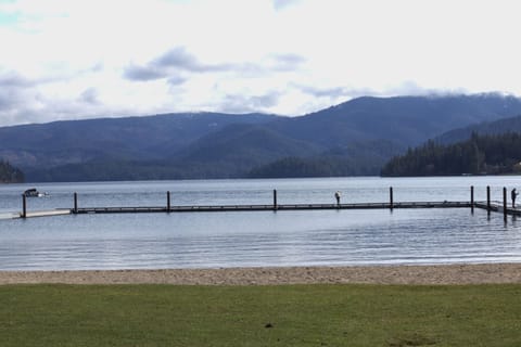 Honeysuckle Beach & Boat Launch is only a few minutes from Hayden Lake Retreat!