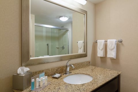 Room, 1 King Bed | Bathroom | Free toiletries, towels