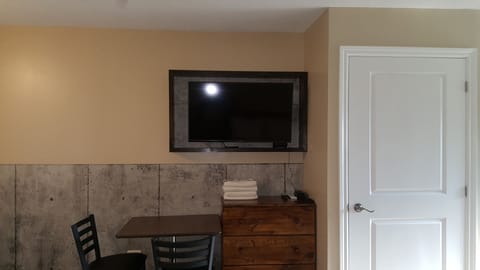 Room, 2 Queen Beds, Kitchenette | Blackout drapes, iron/ironing board, free WiFi, bed sheets