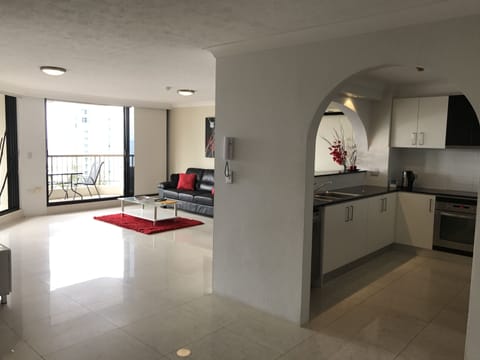 2 Bedroom Ocean View Apartment (5 Nights Stay) | Private kitchen | Full-size fridge, microwave, oven, stovetop