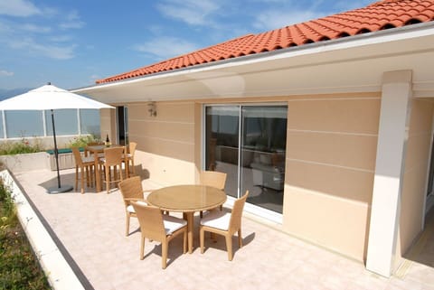 Penthouse 11.  Side Terrace