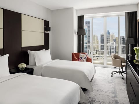 Egyptian cotton sheets, premium bedding, down comforters, minibar