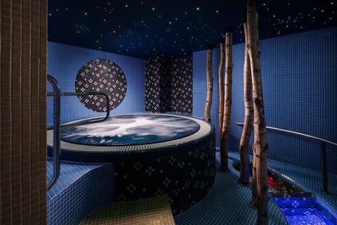 Sauna, steam room, body treatments, mud baths, hydrotherapy