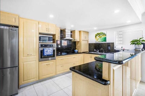 Two Bedroom Apartment with Terrace | Private kitchen | Full-size fridge, microwave, stovetop, dishwasher