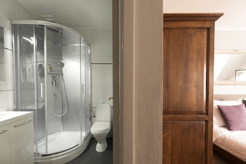 Standard Double Room | Bathroom | Free toiletries, hair dryer