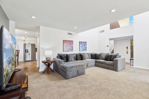 Well decorated living room