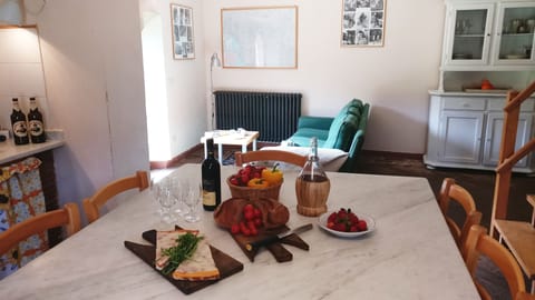 The owner leaves a nice welcome pack 