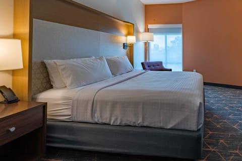 Suite, 1 King Bed, Accessible (Communication Accessible) | Individually furnished, desk, laptop workspace, blackout drapes