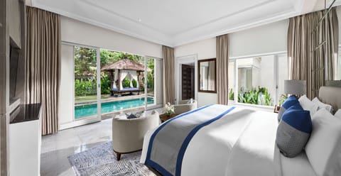 Club Room, 1 Bedroom, Private Pool (Club Millésime Access) | Premium bedding, down comforters, minibar, in-room safe