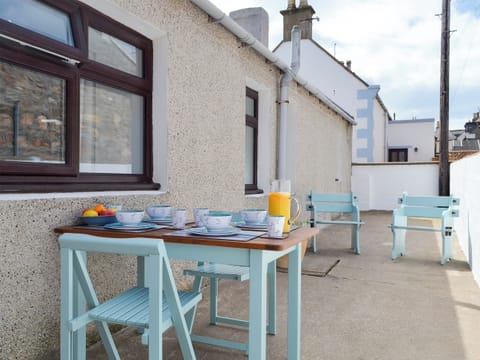 Patio | Three Creeks Cottage, Portknockie
