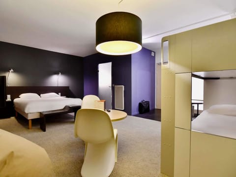 Junior Suite, Multiple Beds | Desk, blackout drapes, soundproofing, iron/ironing board