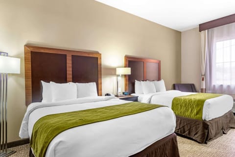 Room, 2 Queen Beds, Accessible, Non Smoking | Egyptian cotton sheets, premium bedding, down comforters, pillowtop beds