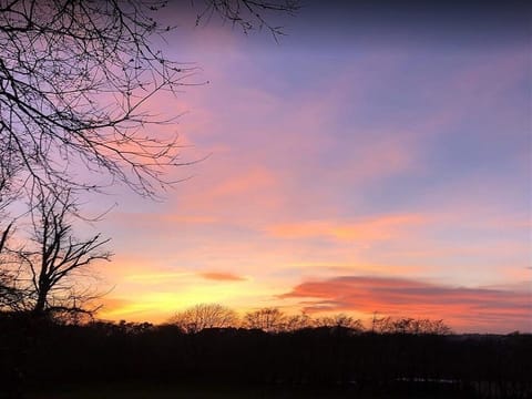 Sunset on the Slamannan Plateau