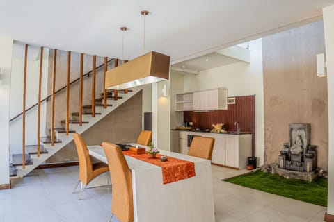 Villa, 2 Bedrooms, Private Pool | Living area | 43-inch flat-screen TV with cable channels, LED TV