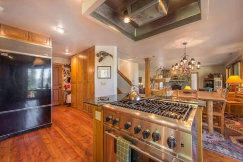 Top of the line appliances.