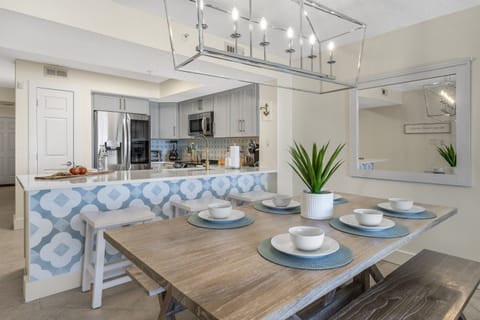 Dining view to the kitchen