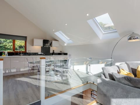 Open plan living space | Waterside Lodge Three - Ashgrove Country Park, Elland