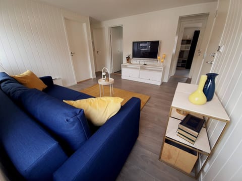 Apartment, 3 Bedrooms, Smoking | Living room | Flat-screen TV