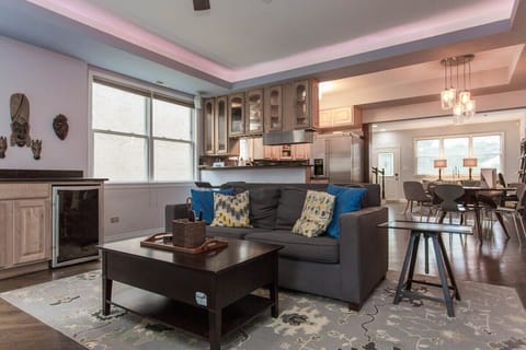 Relax in the entertainment area