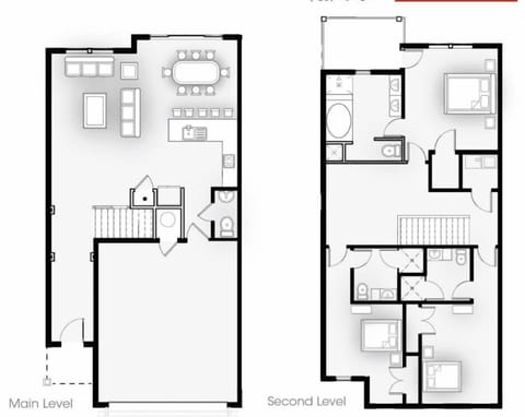 Townhome, 3 Bedrooms | Floor plan